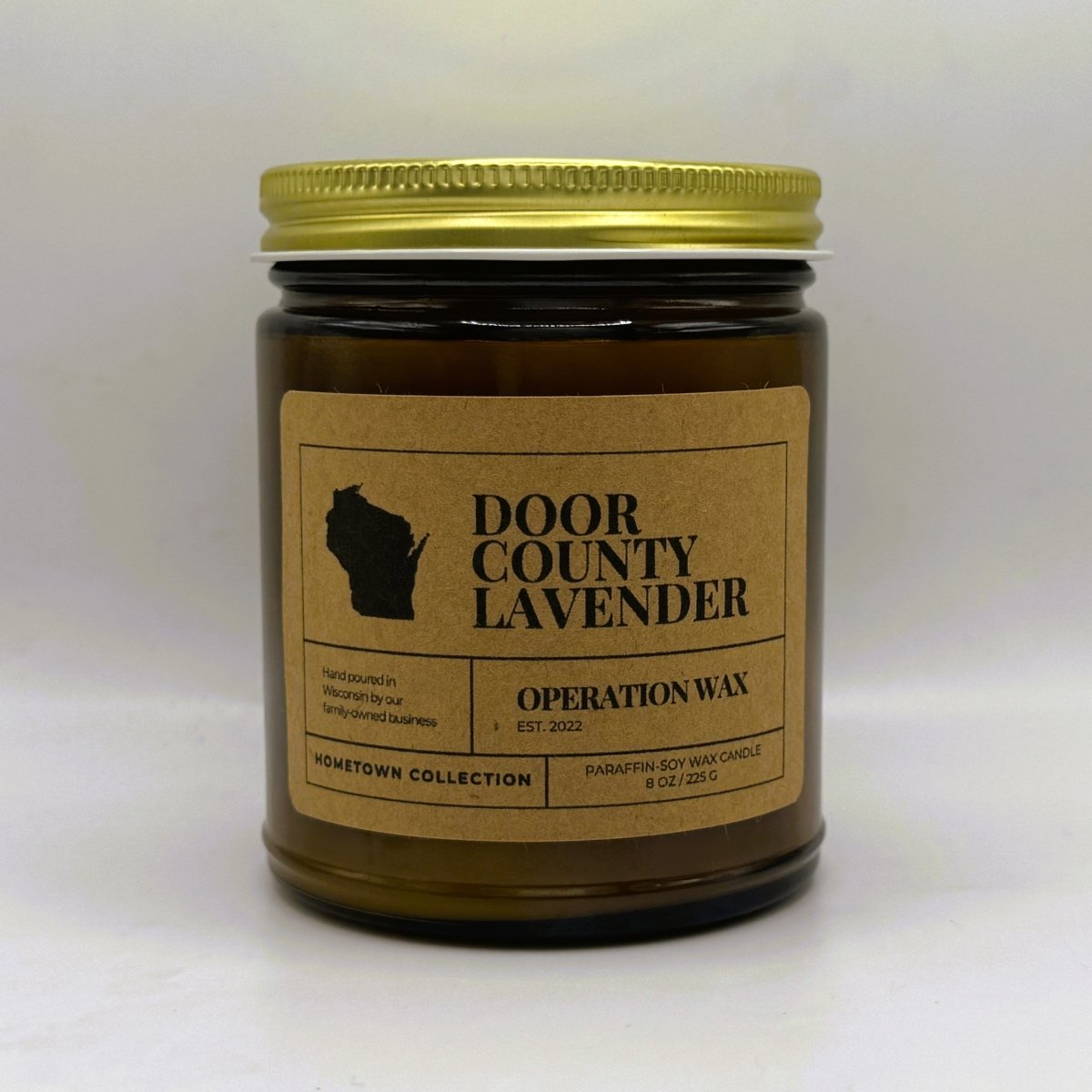 Door County Lavender - Cotton Wick Candle - Operation Wax
