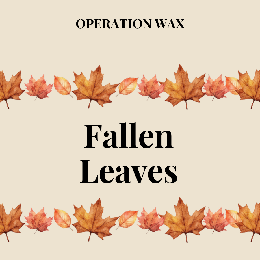 Fallen Leaves - Cotton Wick Candle