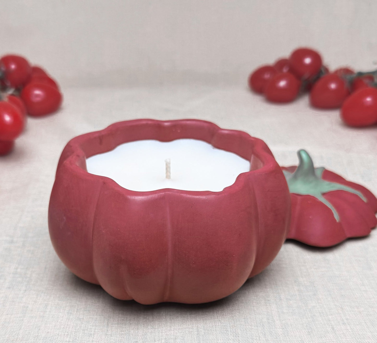 Giant Red Tomato Scented Candle - Operation Wax - Operation Wax