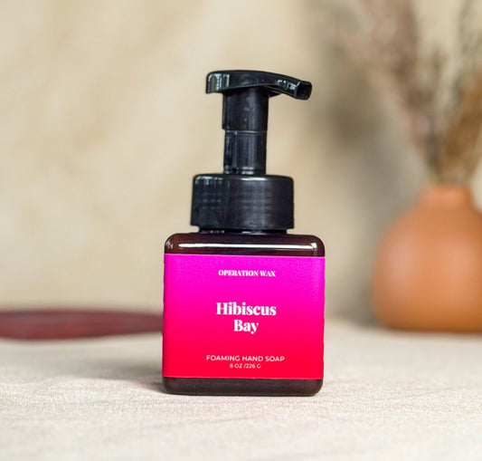 Hibiscus Bay Foaming Hand Soap - Operation Wax