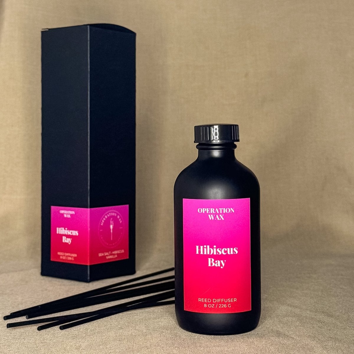 Hibiscus Bay Reed Diffuser - Operation Wax