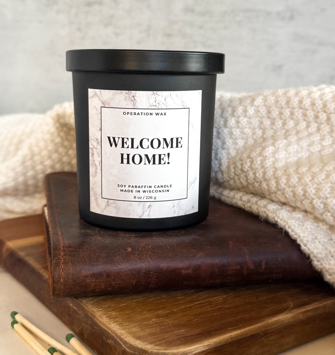 Housewarming Scented Candle - Operation Wax