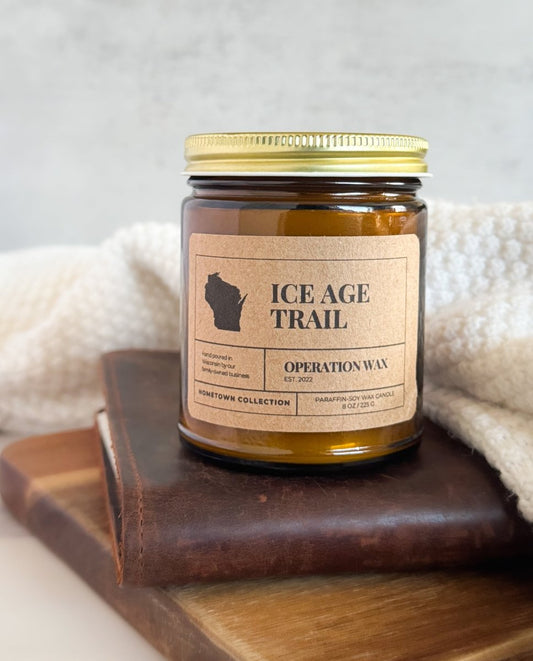 Ice Age Trail - Cotton Wick Scented Candle - Operation Wax