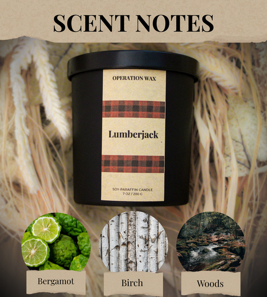 Lumberjack - Cotton Wick Candle