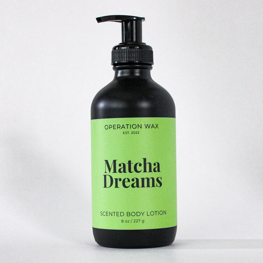 Matcha Dreams 8oz Lotion - Operation Wax