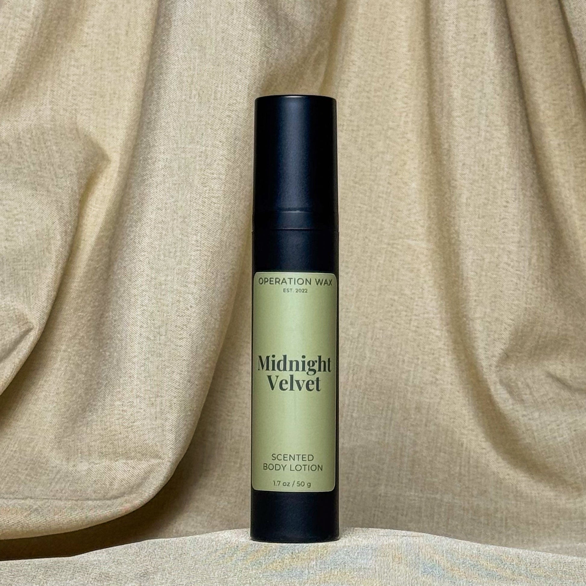 Midnight Velvet Scented Body Lotion Travel Size - Operation Wax