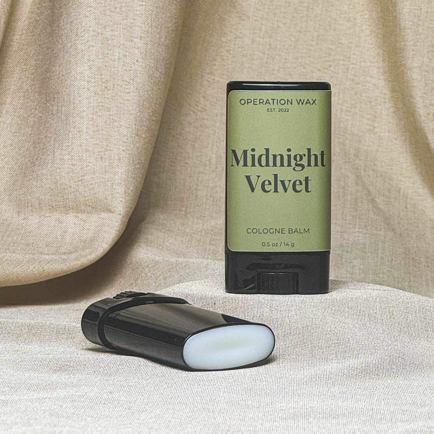 Midnight Velvet Solid Cologne Balm, 0.5 oz - Operation WaxOperation Wax