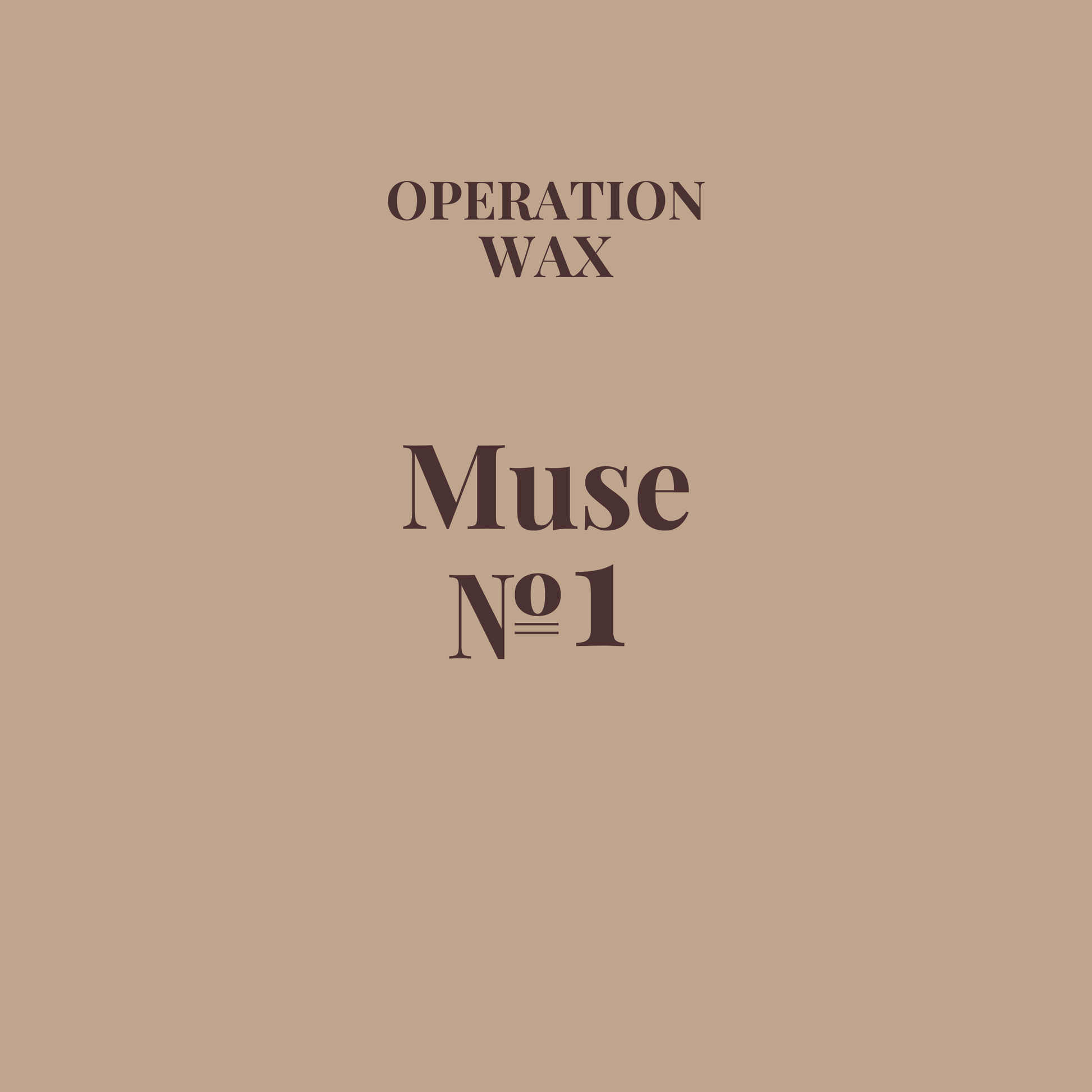 Muse No 1 Hand Soap - Operation Wax