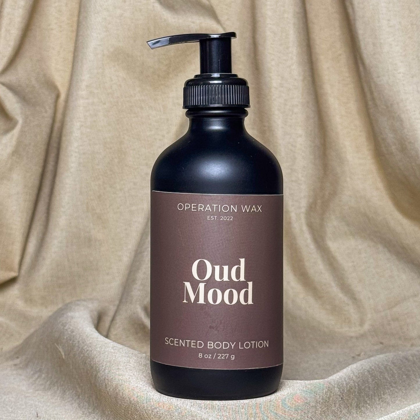 Oud Mood Scented Body Lotion 8oz - Operation Wax