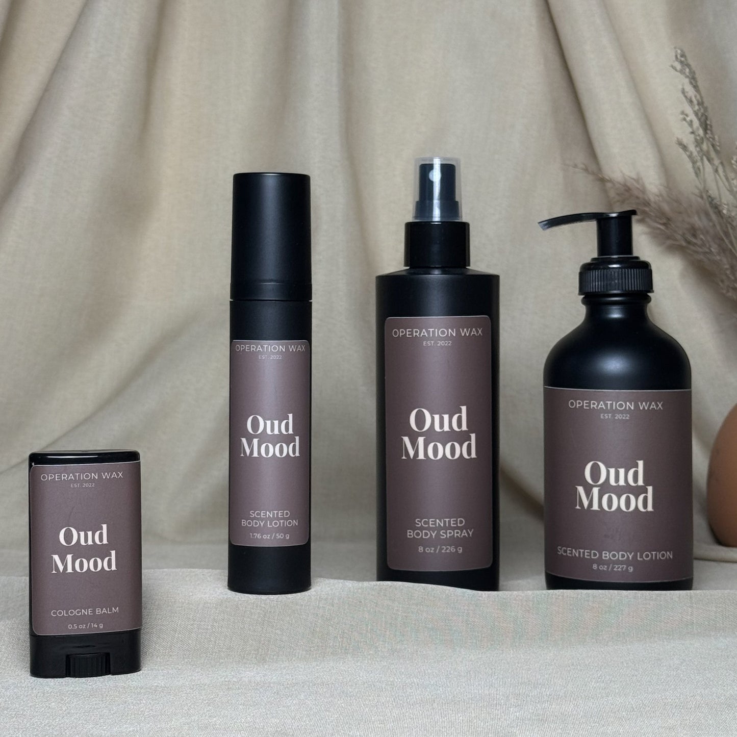 Oud Mood Scented Body Lotion Travel Size - Operation WaxOperation Wax