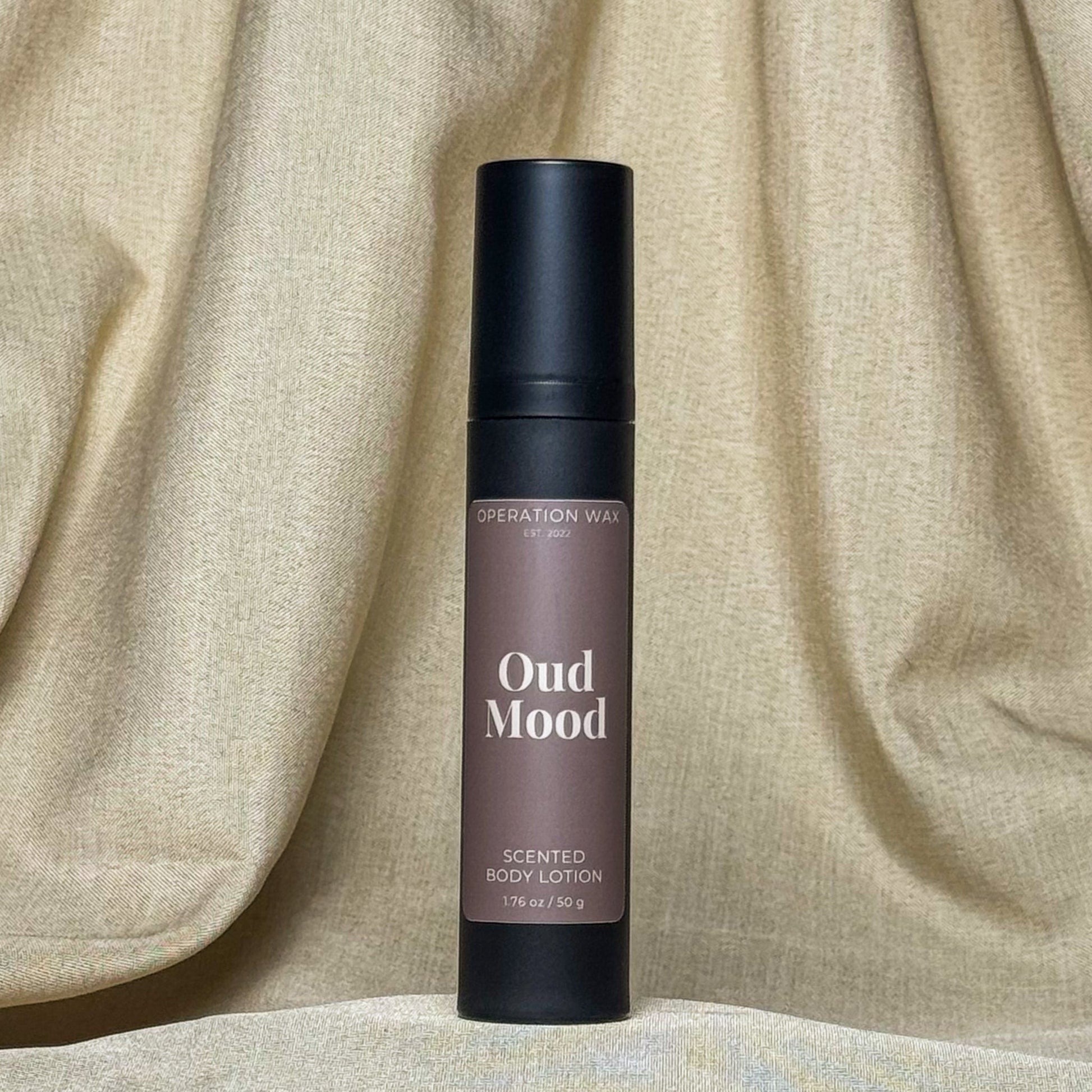 Oud Mood Scented Body Lotion Travel Size - Operation Wax