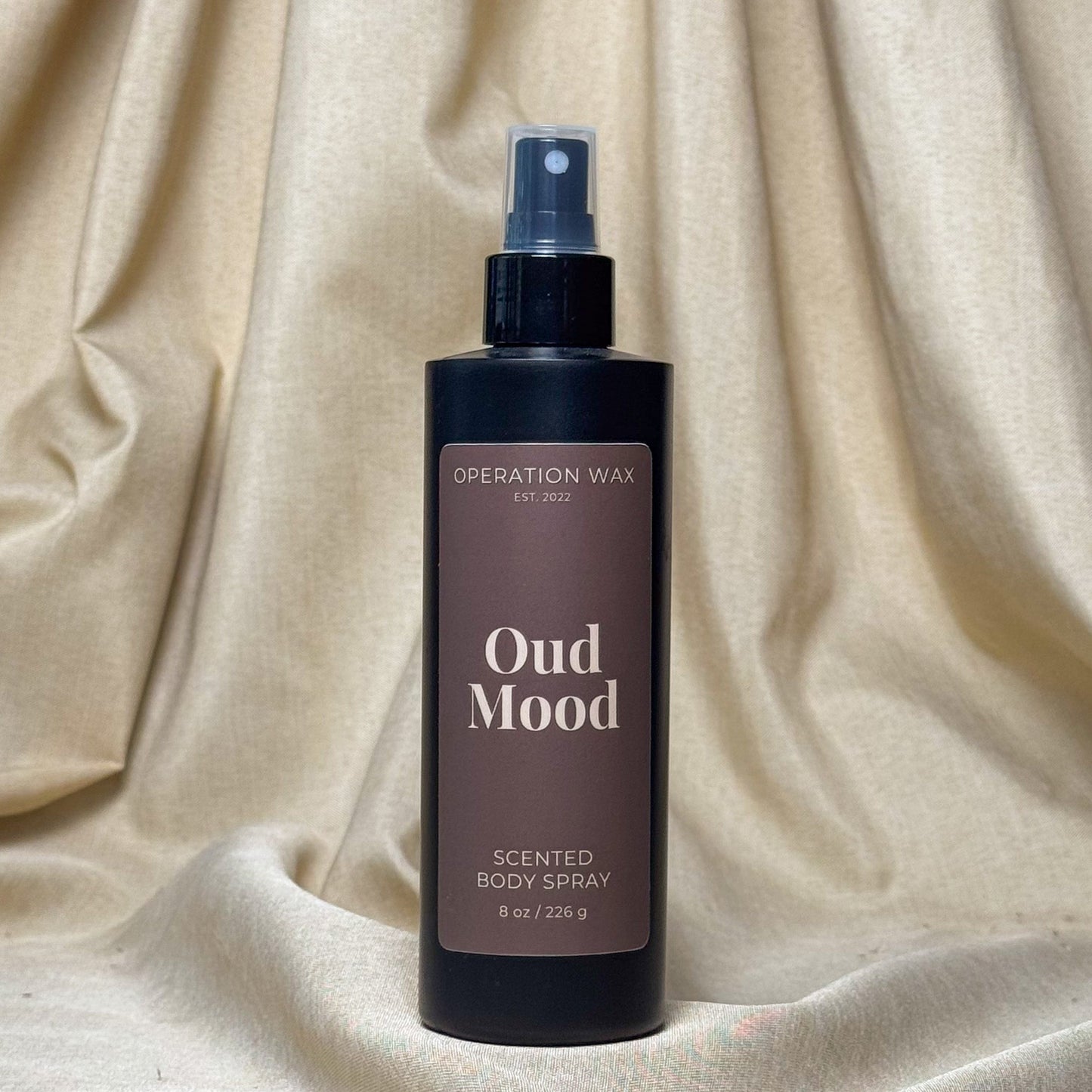 Oud Mood Scented Body Spray (8oz) - Operation Wax
