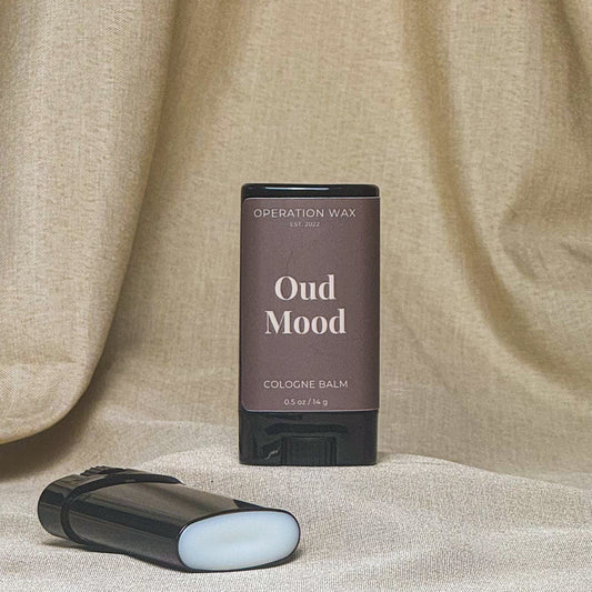 Oud Mood Solid Cologne, 0.5 oz - Operation WaxOperation Wax