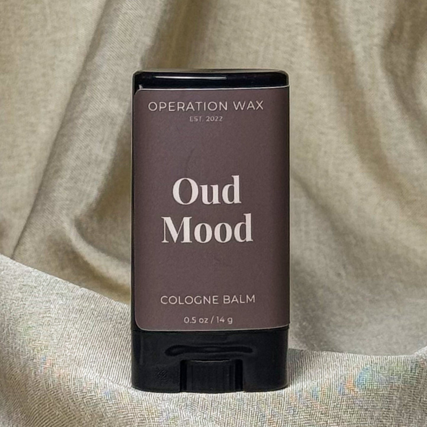 Oud Mood Solid Cologne, 0.5 oz - Operation WaxOperation Wax