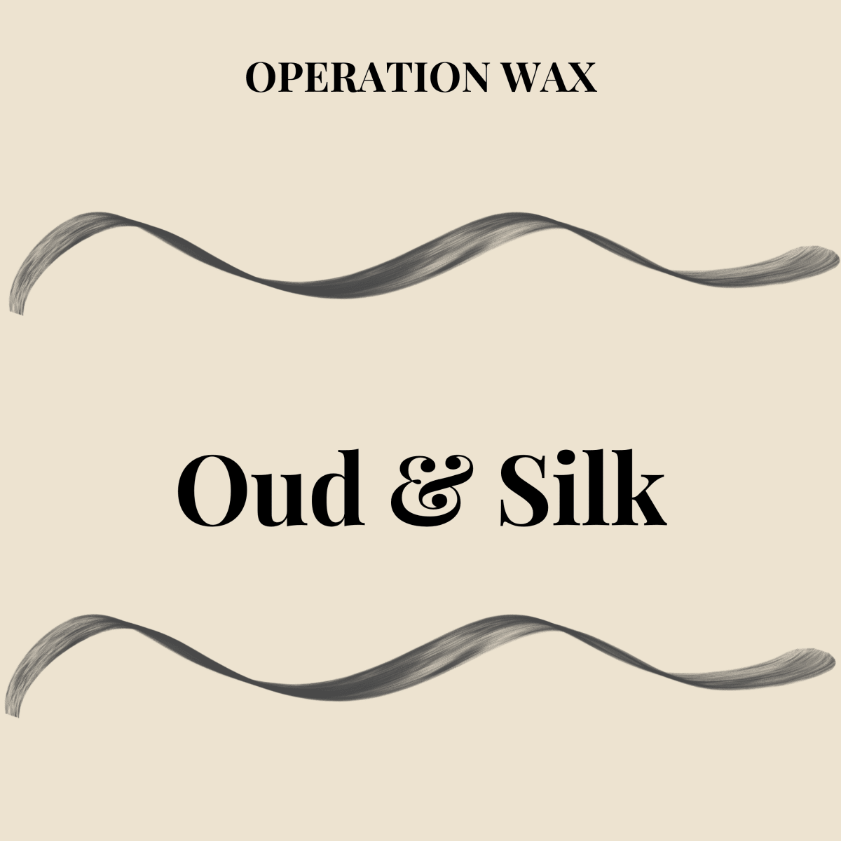 Oud & Silk - Cotton Wick Candle - Operation Wax