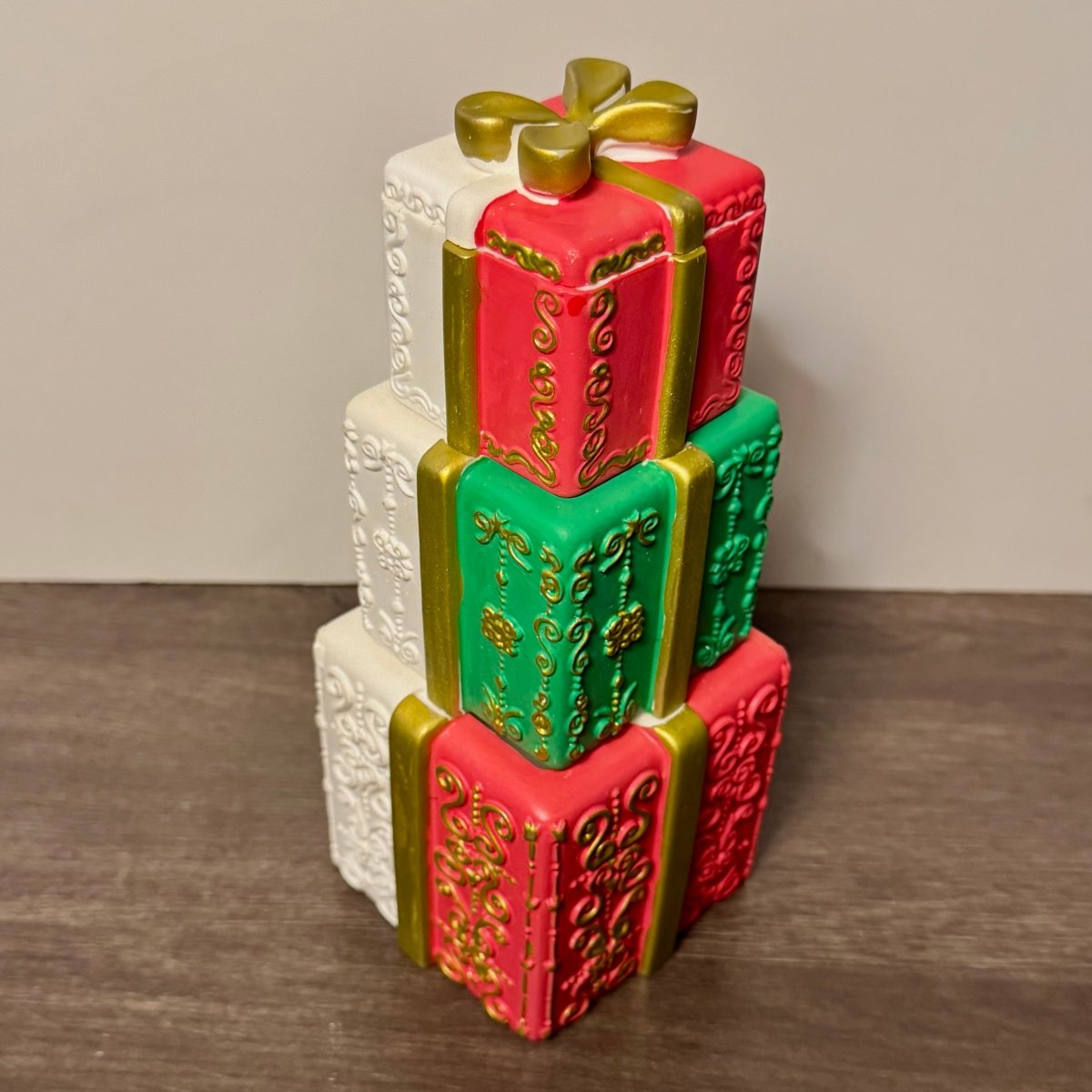 Paint Your Own Stacking Present Boxes Scented Candles - Operation Wax