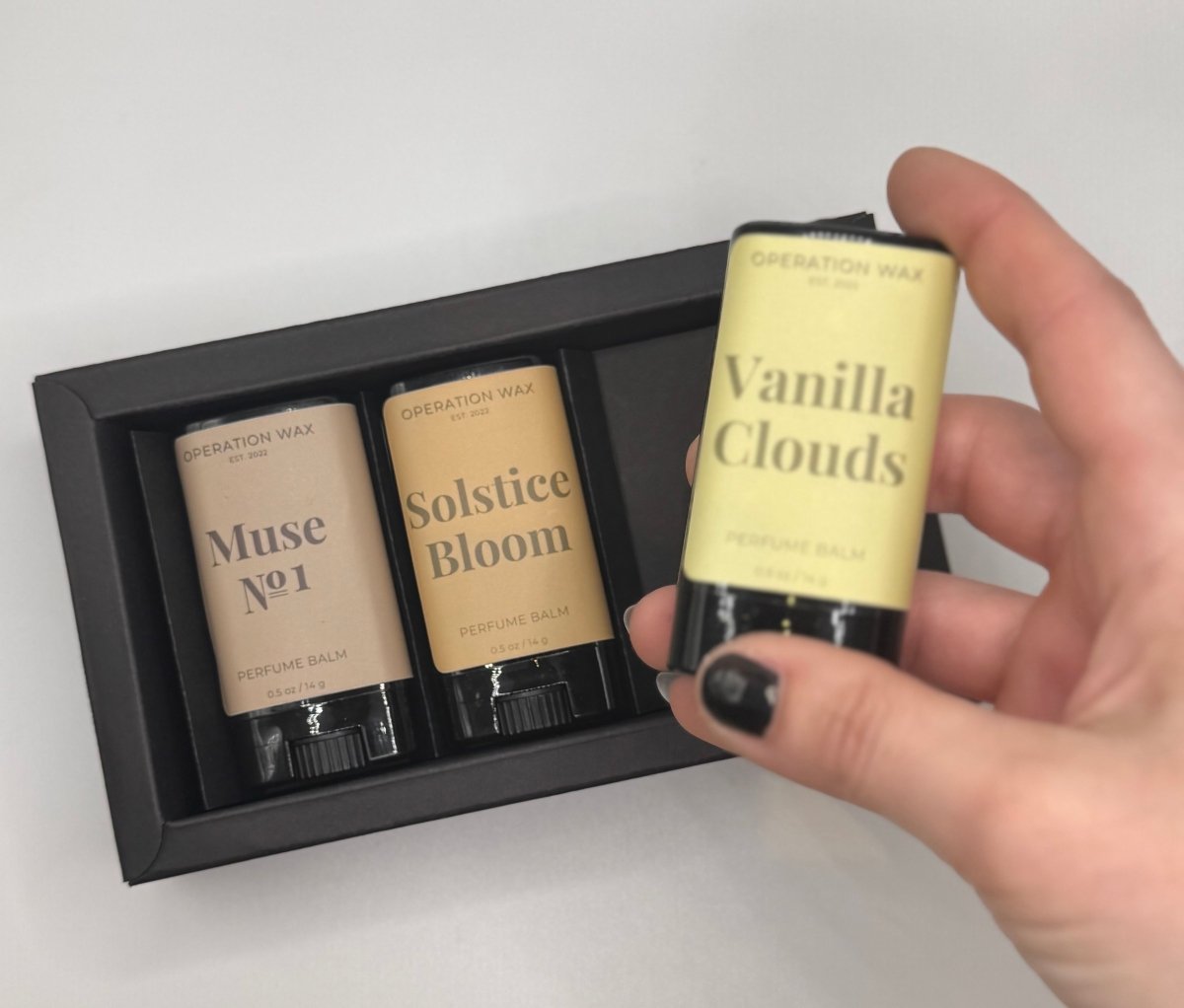 Perfume Balm Gift Set (Set of 3 · 0.5 oz) - Operation Wax