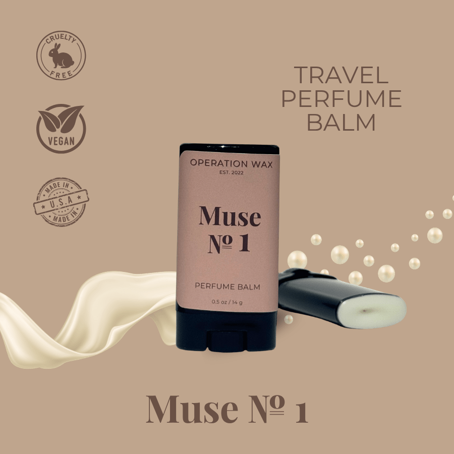 Muse No 1 Solid Perfume Balm, 0.5 oz - Operation WaxOperation Wax