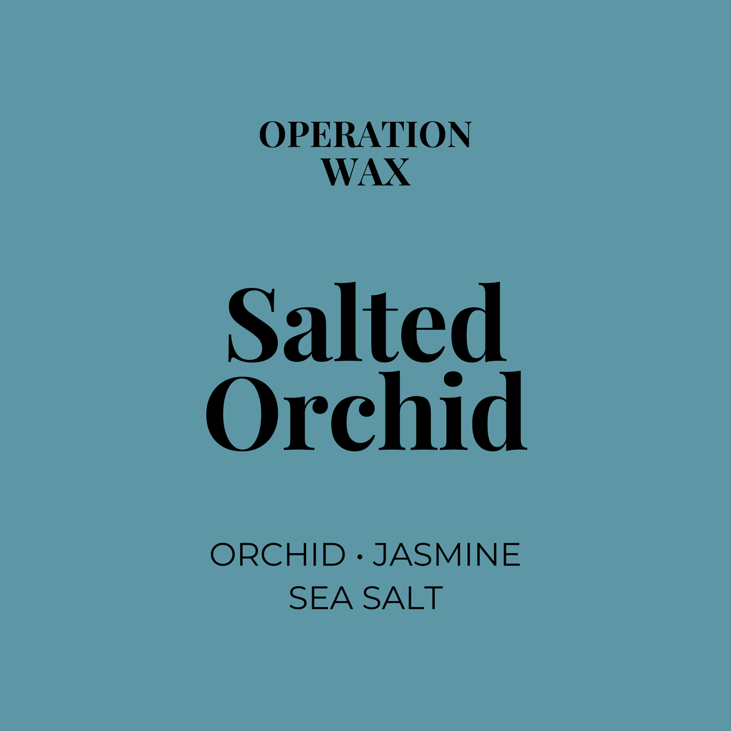 Salted Orchid Hand Soap - Operation Wax