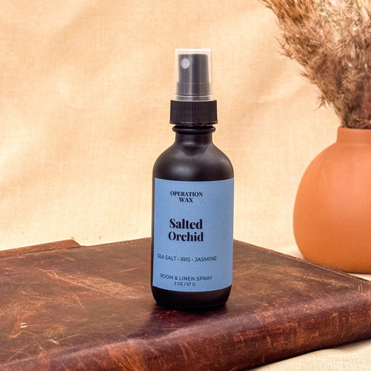 Salted Orchid Room + Linen Spray - Operation Wax