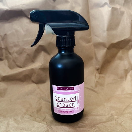 Scented Eraser Room + Linen Spray 8oz - Operation Wax