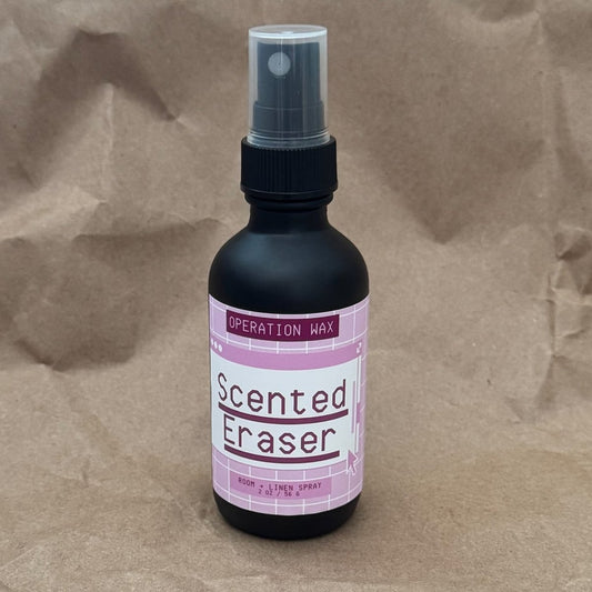 Scented Eraser Room + Linen Spray - Operation Wax