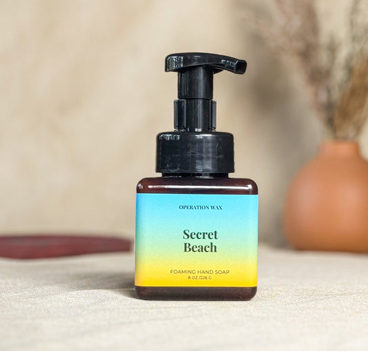 Secret Beach Foaming Hand Soap - Operation Wax