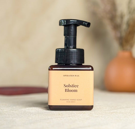 Solstice Bloom Foaming Hand Soap - Operation Wax