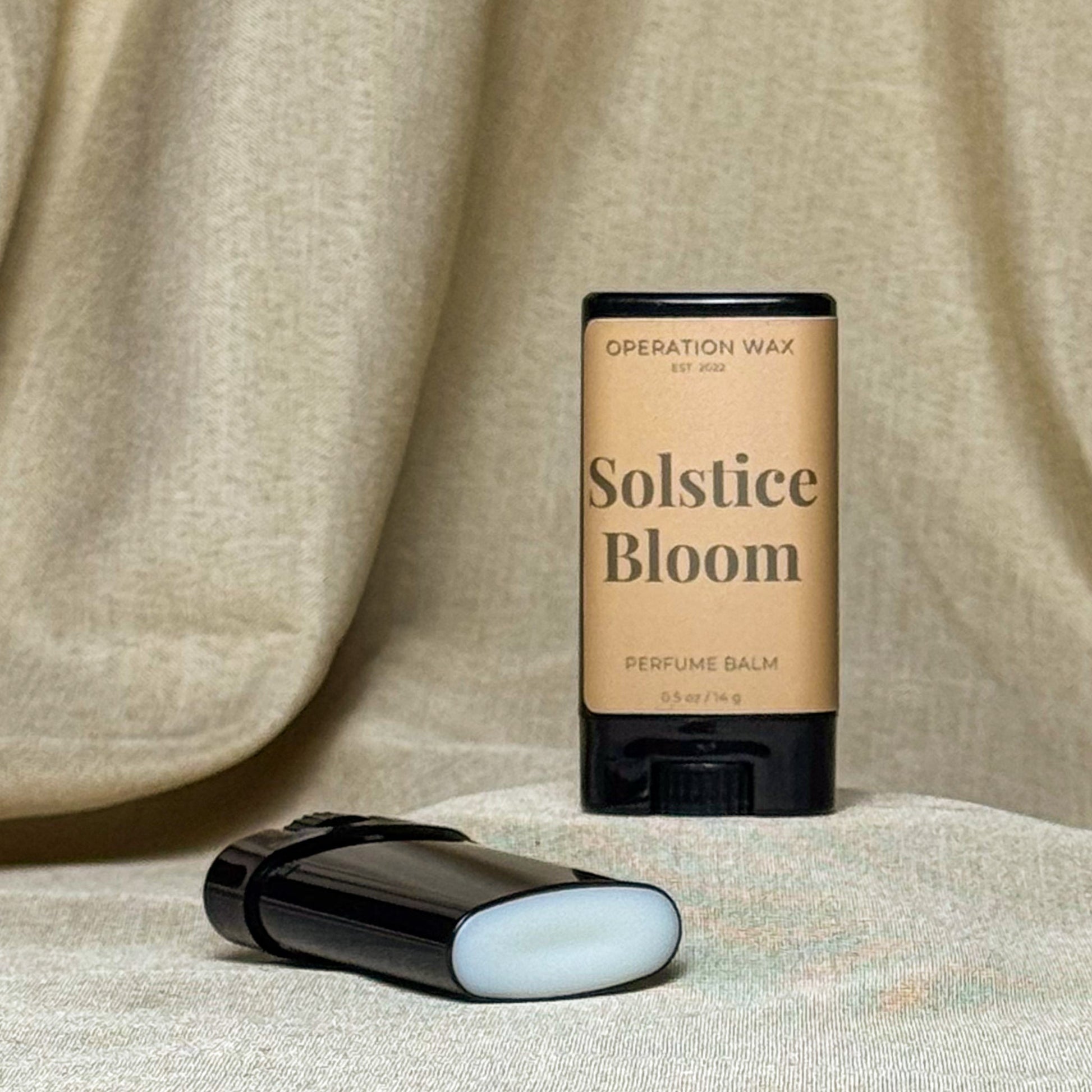 Solstice Bloom No 1 Solid Perfume Balm, 0.5 oz - Operation WaxOperation Wax