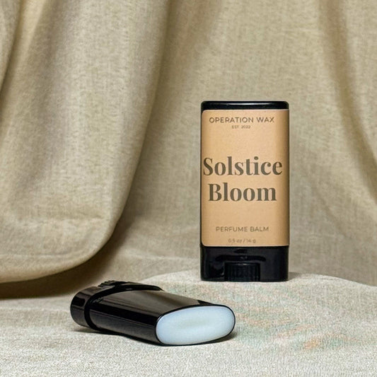 Solstice Bloom No 1 Solid Perfume Balm, 0.5 oz - Operation WaxOperation Wax