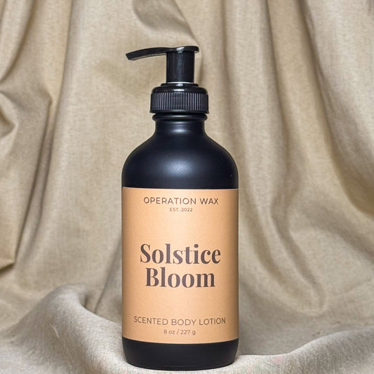 Solstice Bloom Scented Body Lotion 8oz - Operation WaxOperation Wax