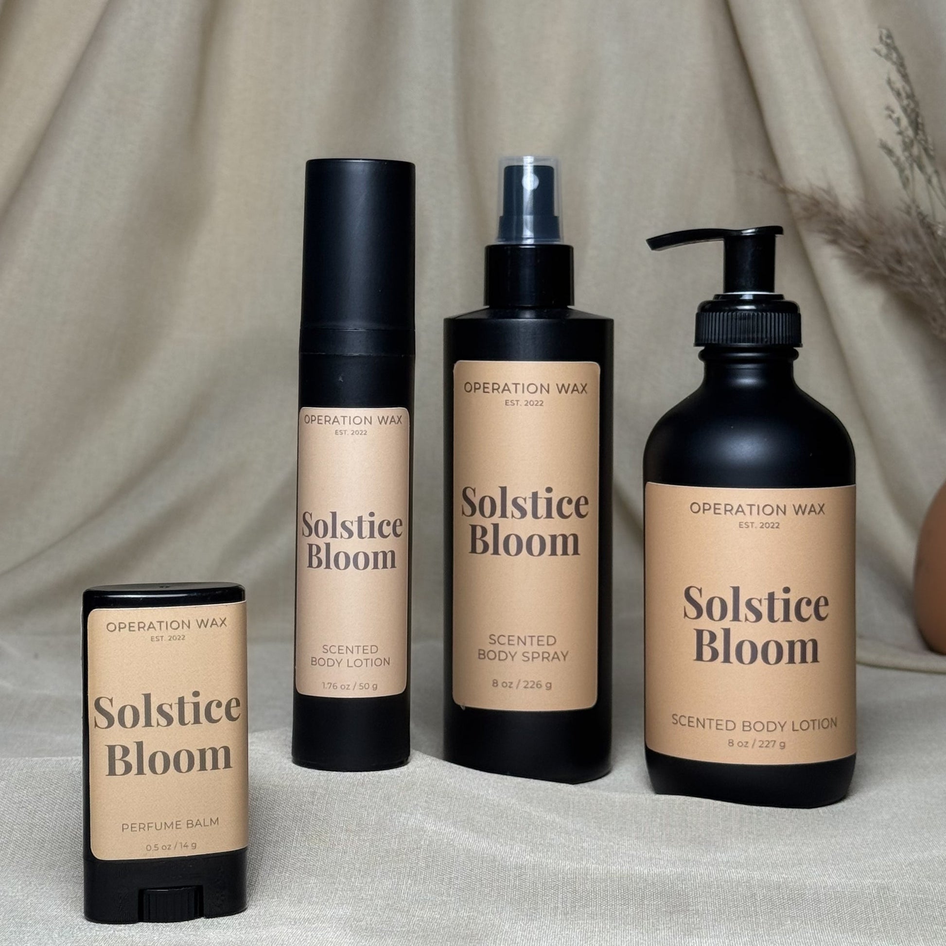 Solstice Bloom Scented Body Lotion Travel Size - Operation Wax