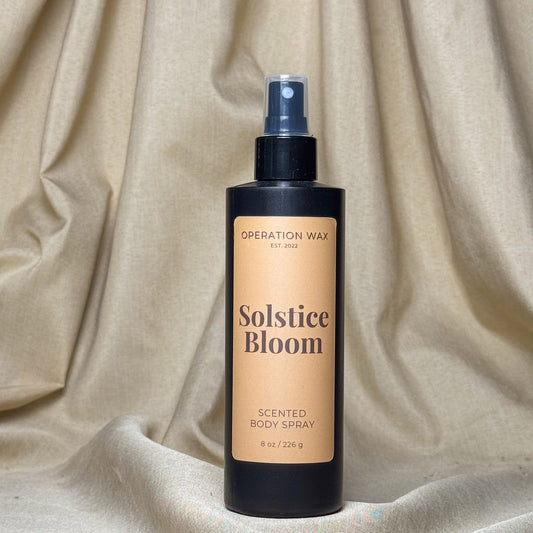 Solstice Bloom Scented Body Spray (8oz) - Operation Wax