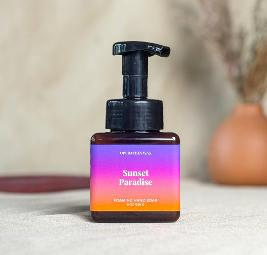 Sunset Paradise Foaming Hand Soap - Operation Wax
