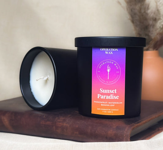Sunset Paradise Scented Candle - Operation Wax - Operation Wax