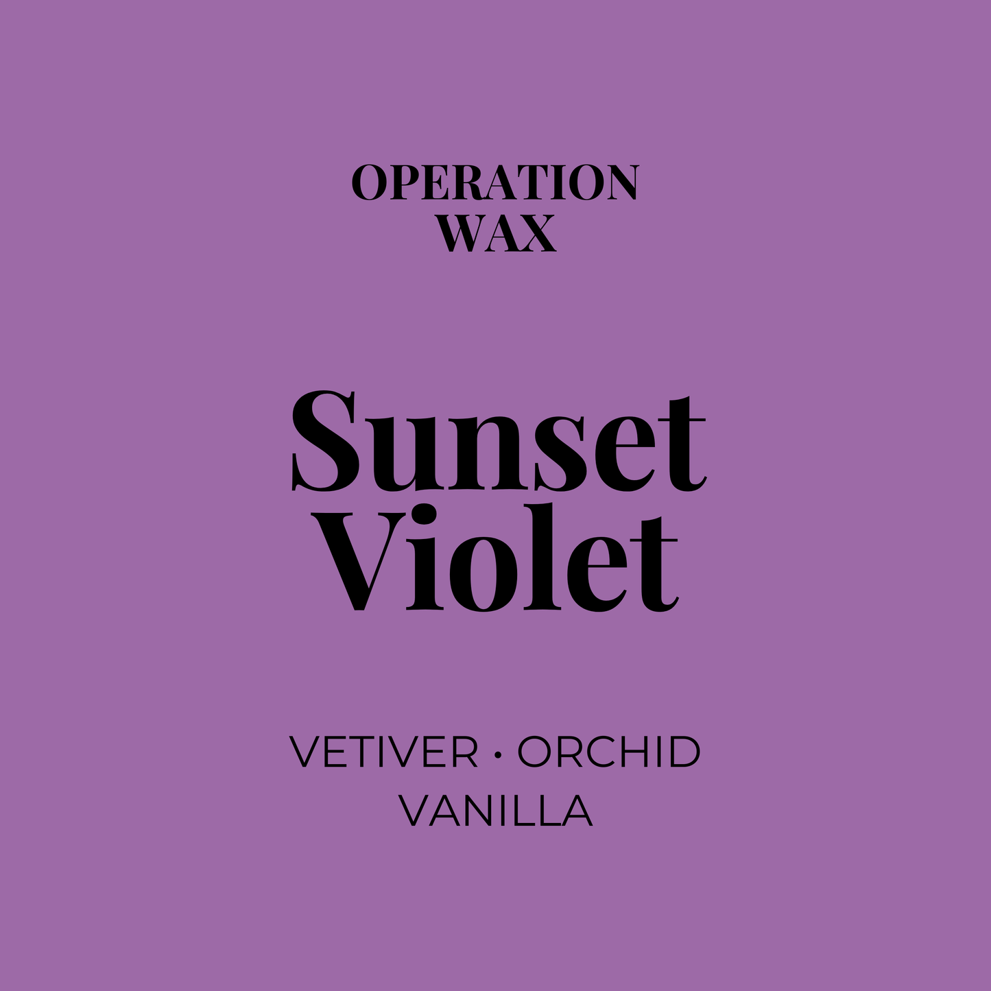 Sunset Violet Hand Soap - Operation Wax
