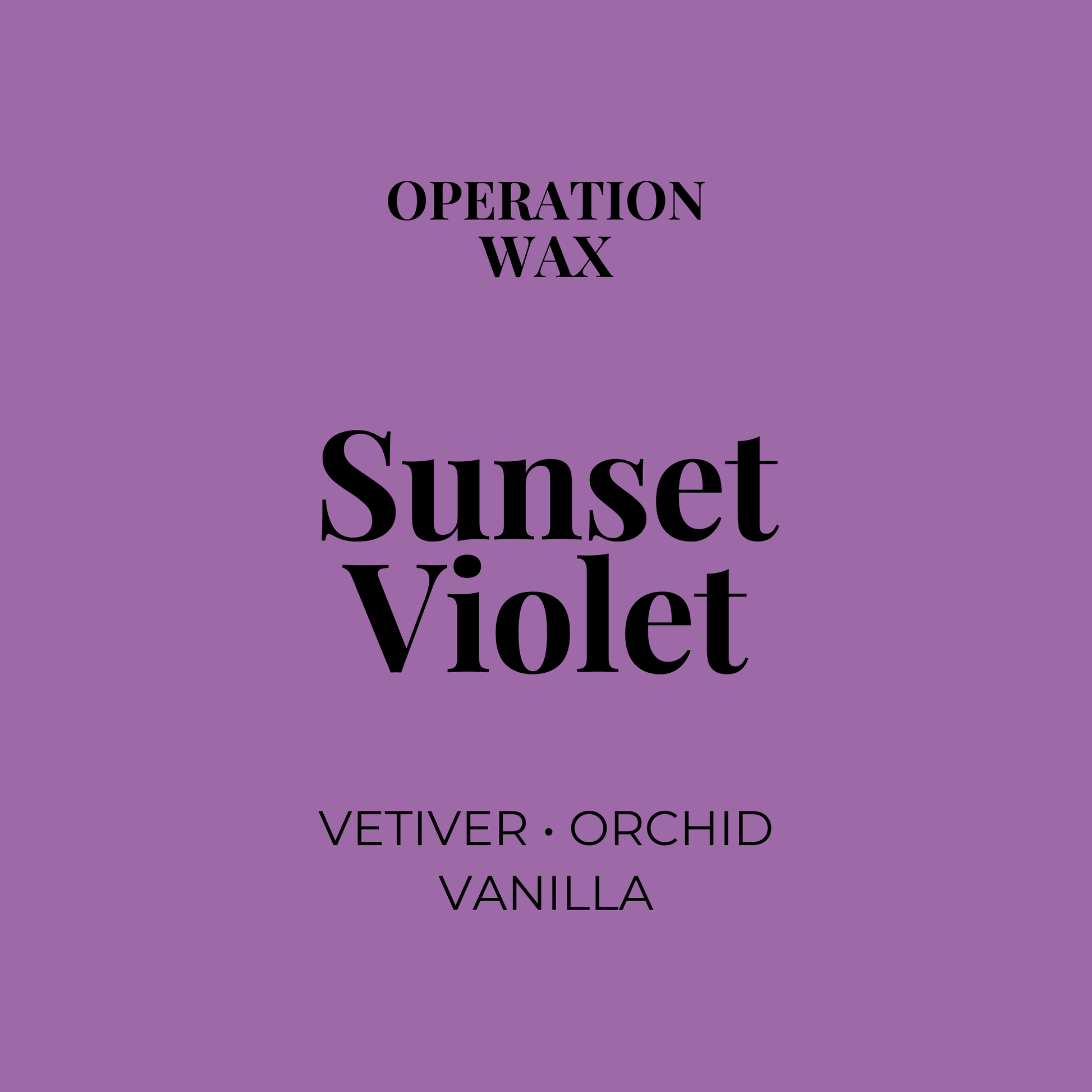 Sunset Violet Hand Soap - Operation Wax