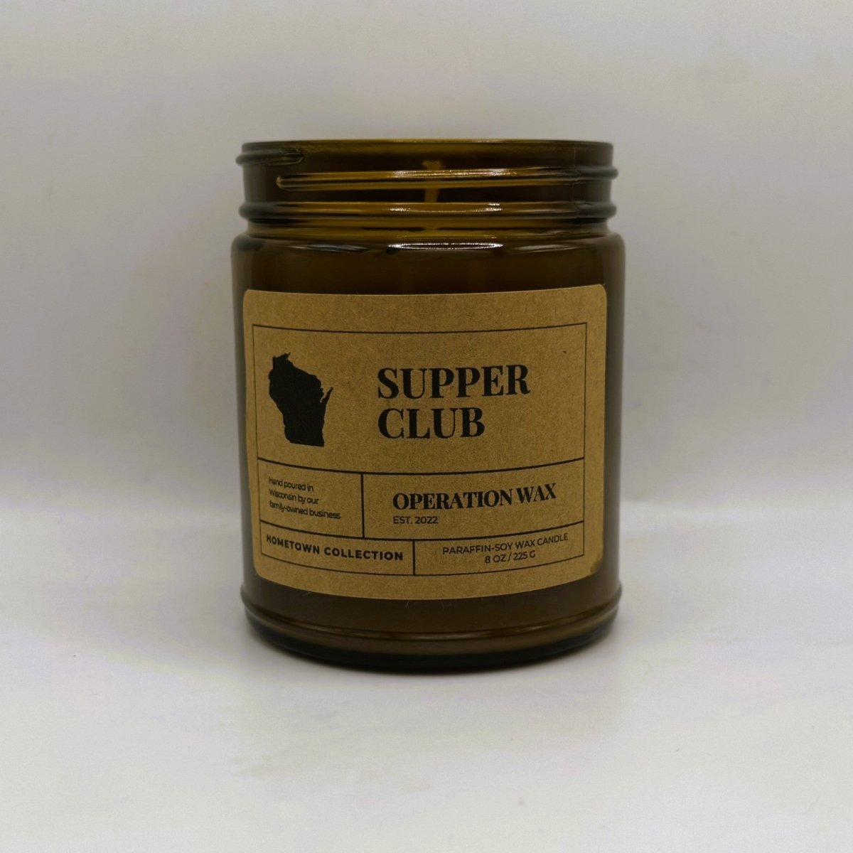 Supper Club - Cotton Wick Candle - Operation Wax