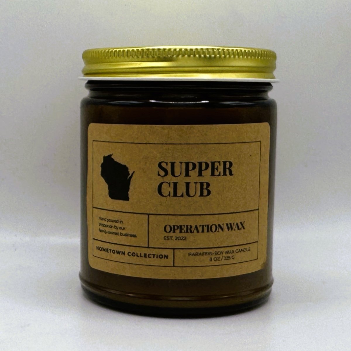 Supper Club - Cotton Wick Candle - Operation Wax