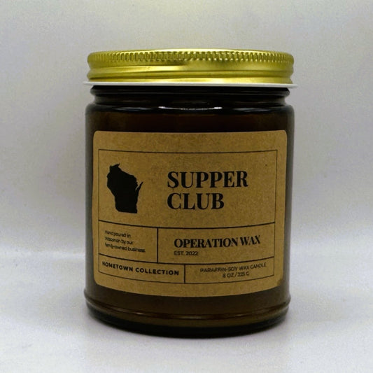 Supper Club - Cotton Wick Candle - Operation Wax