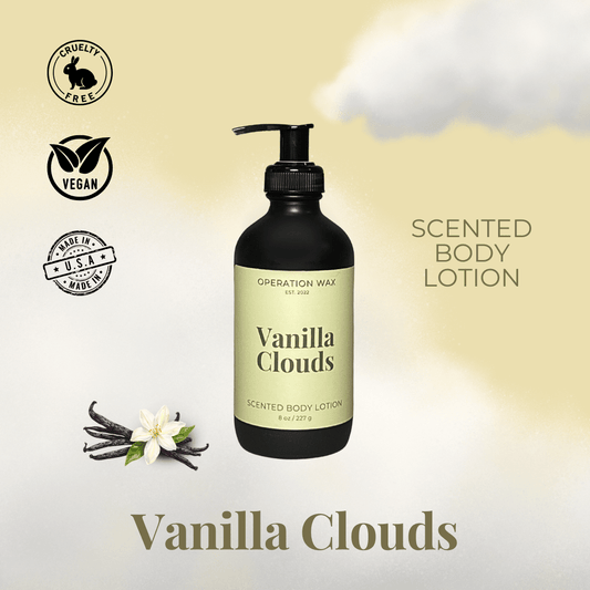 Vanilla Clouds
Vanilla handmade Scented Lotion
Operation Wax