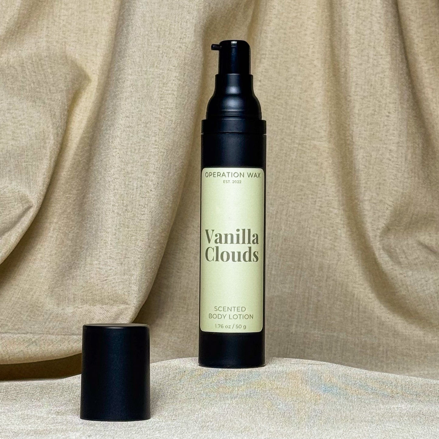 Vanilla Clouds Scented Body Lotion Travel Size - Operation Wax