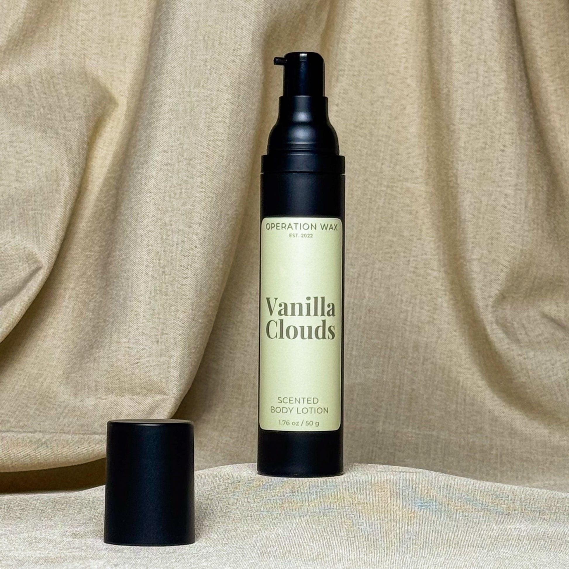Vanilla Clouds Scented Body Lotion Travel Size - Operation Wax