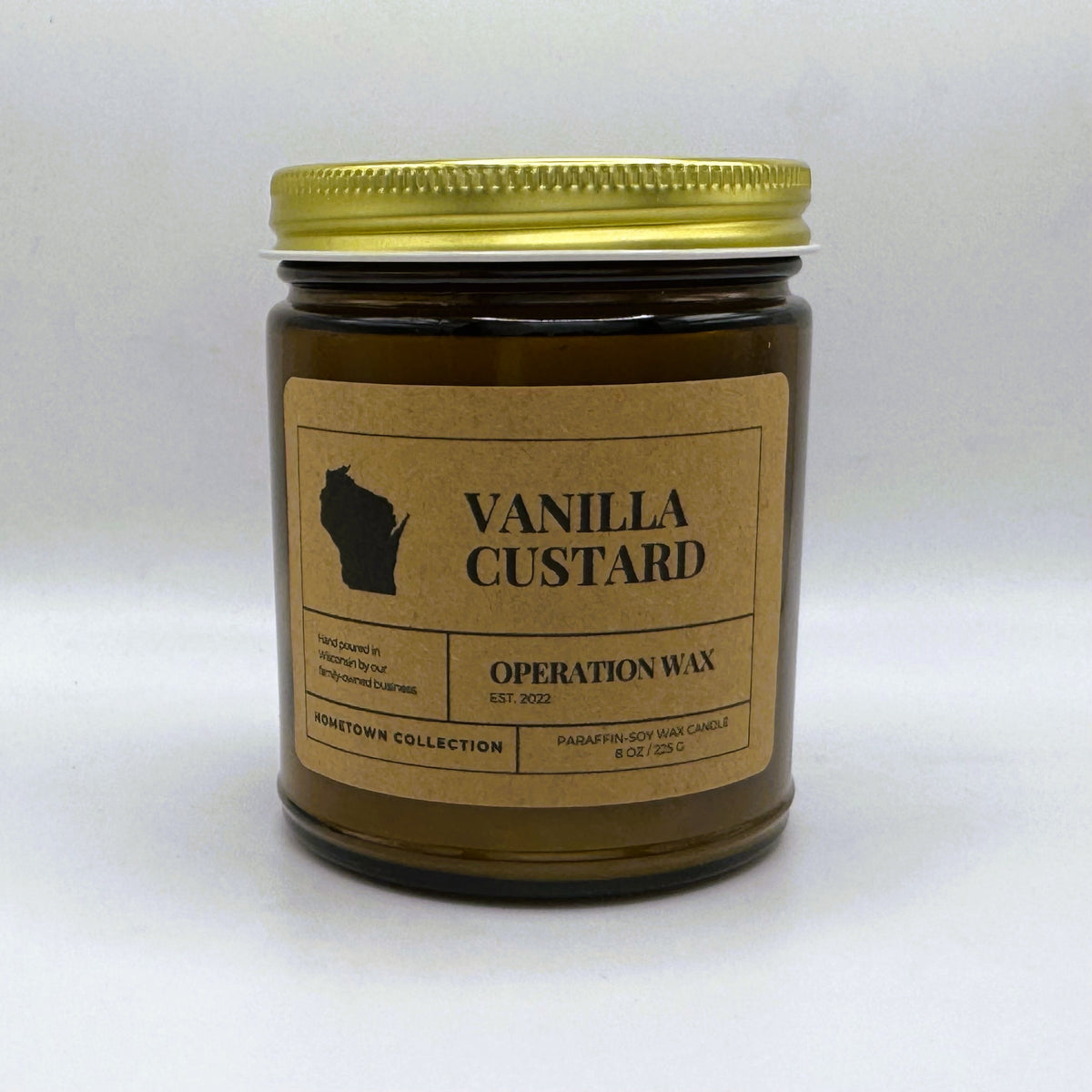 Vanilla Custard - Cotton Wick Candle