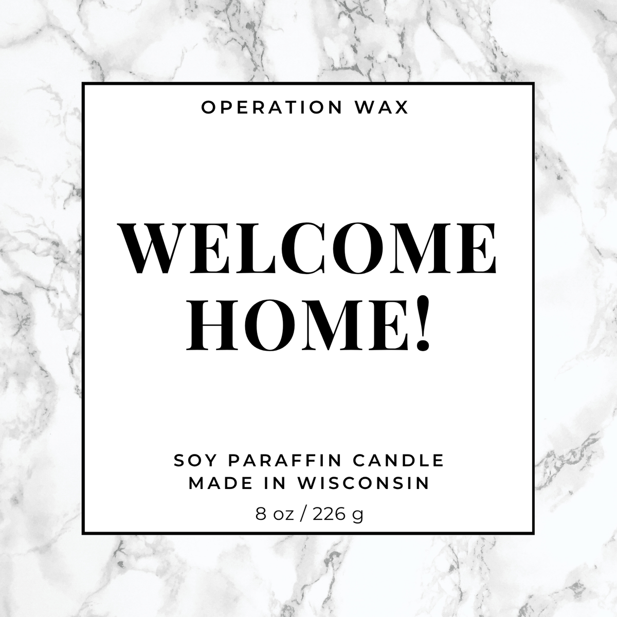 Welcome Home Candle