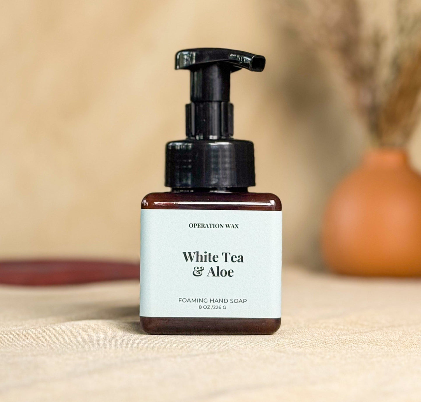 White Tea & Aloe Foaming Hand Soap - Operation Wax
