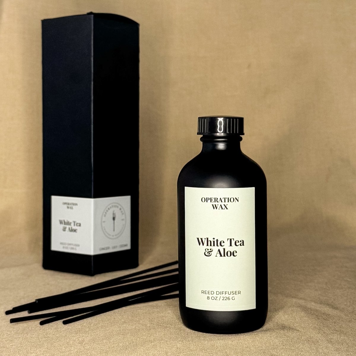 White Tea & Aloe Reed Diffuser - Operation Wax
