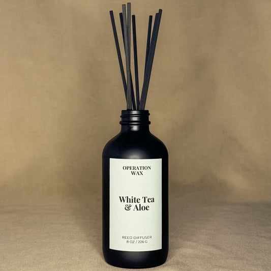 White Tea & Aloe Reed Diffuser - Operation Wax