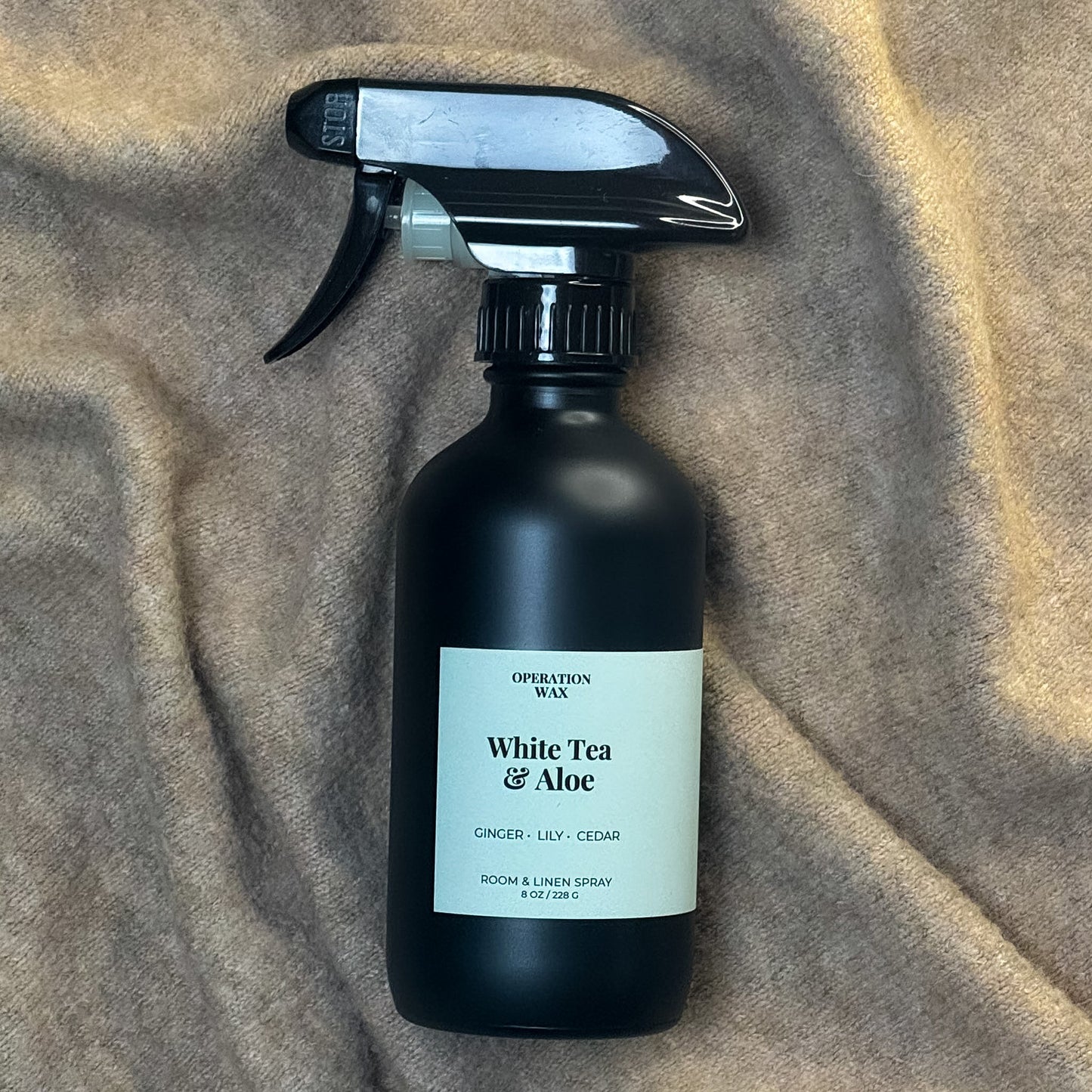 White Tea & Aloe Room + Linen Spray - Operation WaxOperation Wax