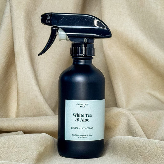 White Tea & Aloe Room + Linen Spray - Operation Wax